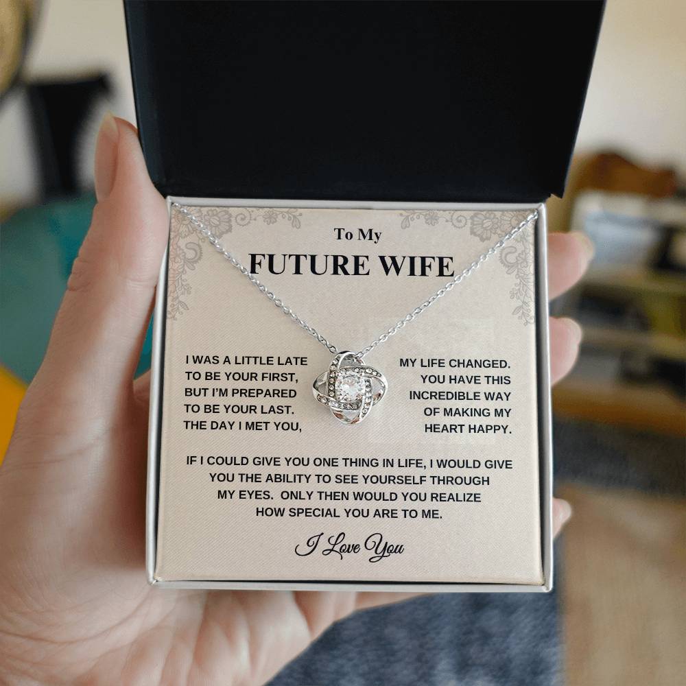 To My Future Wife | Love Knot Necklace