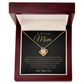 To My Mom I'm So Grateful for Your Lessons - Love Knot Necklace
