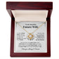 To My Beautiful Future Wife - Love Knot Necklace