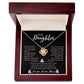 To My Daughter Love, Mom | Love Knot Necklace