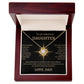 To My Precious Daughter Love, Dad | Love Knot Necklace