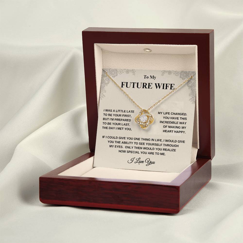 To My Future Wife | Love Knot Necklace