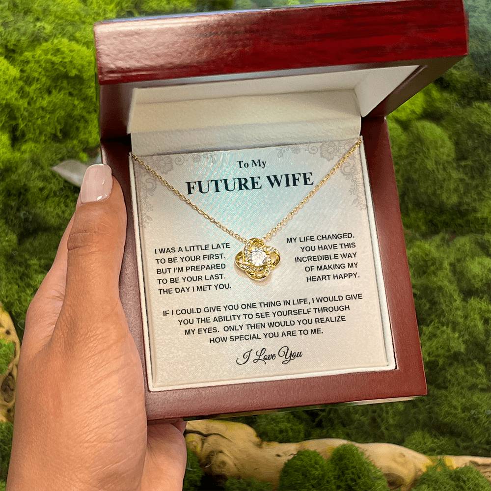 To My Future Wife | Love Knot Necklace