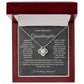 To My Granddaughter | Love Knot Necklace - GW