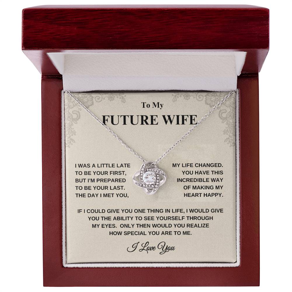 To My Future Wife | Love Knot Necklace