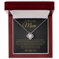 To My Mom I'm So Grateful for Your Lessons - Love Knot Necklace