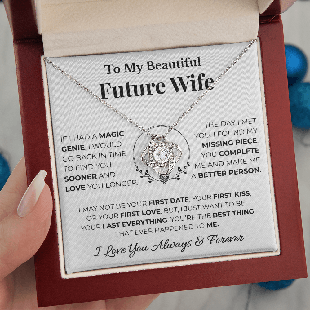 Love Knot Necklace – Perfect Gift for Future Wife