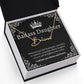 Badass Daughter Name Necklace