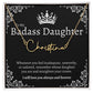 Badass Daughter Name Necklace