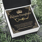 Badass Daughter Name Necklace - GB