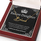 Badass Daughter Name Necklace