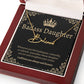 Badass Daughter Name Necklace - GB