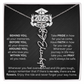 Graduation Gift - Personalized Flower Name Necklace