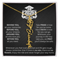 Graduation Gift - Personalized Flower Name Necklace
