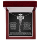 Graduation Gift - Personalized Flower Name Necklace