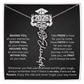 Graduation Gift - Personalized Flower Name Necklace