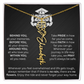 Graduation Gift - Personalized Flower Name Necklace