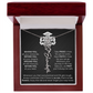 Graduation Gift - Personalized Flower Name Necklace