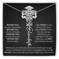 Graduation Gift - Personalized Flower Name Necklace