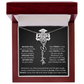 Graduation Gift - Personalized Flower Name Necklace