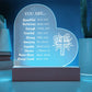 Religious Encouragement and Inspirational -  Acrylic Plaque