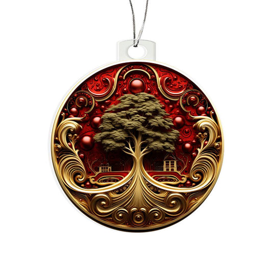 Holiday 3D Ornament - Beautiful Tree