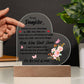Daughter - Wherever Your Journey Takes You - Acrylic Plaque