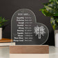 Religious Encouragement and Inspirational -  Acrylic Plaque