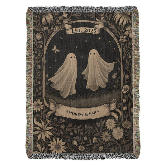 Personalized Heirloom Woven Blanket - Unique Gift for Loved Ones
