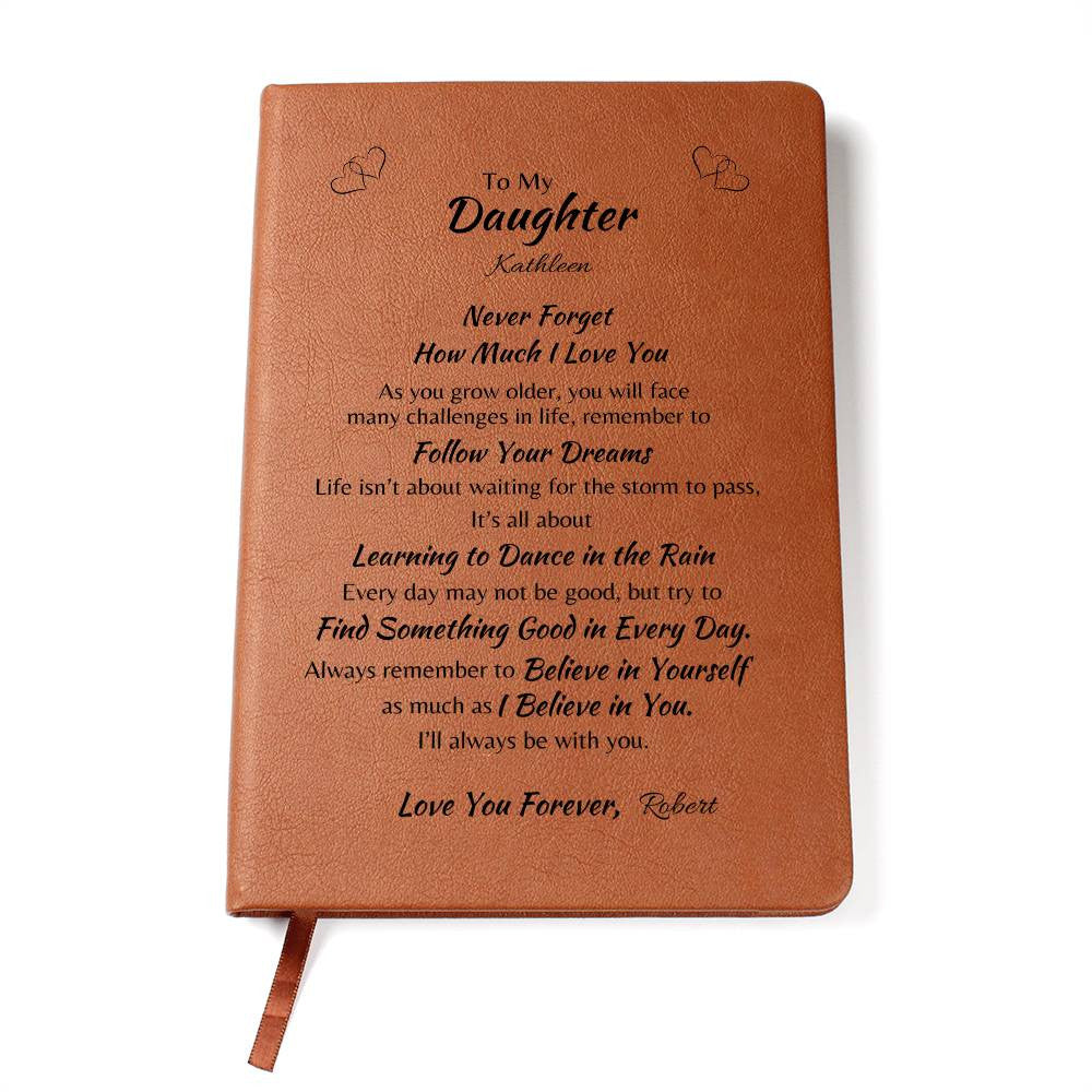 Personalized I Love Your Forever Journal - For Daughter