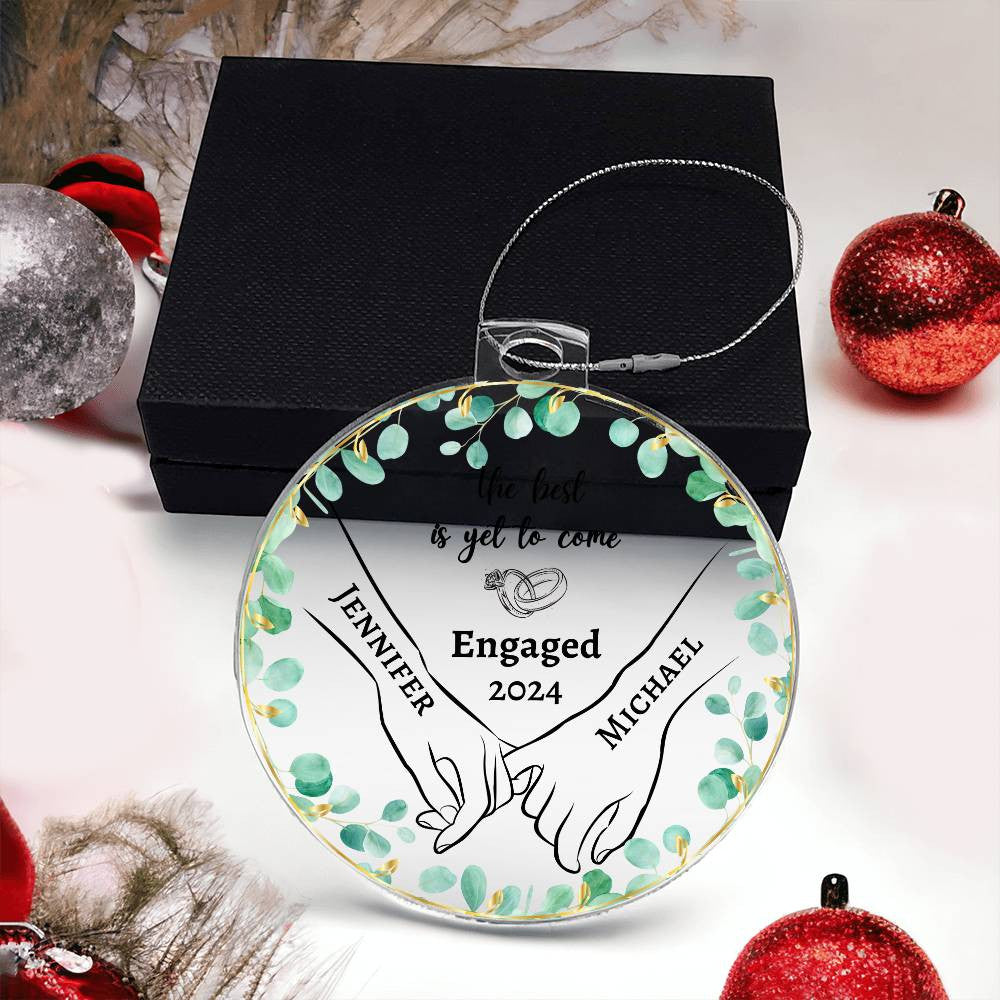 The Best Is Yet To Come - Personalized Acrylic Ornament