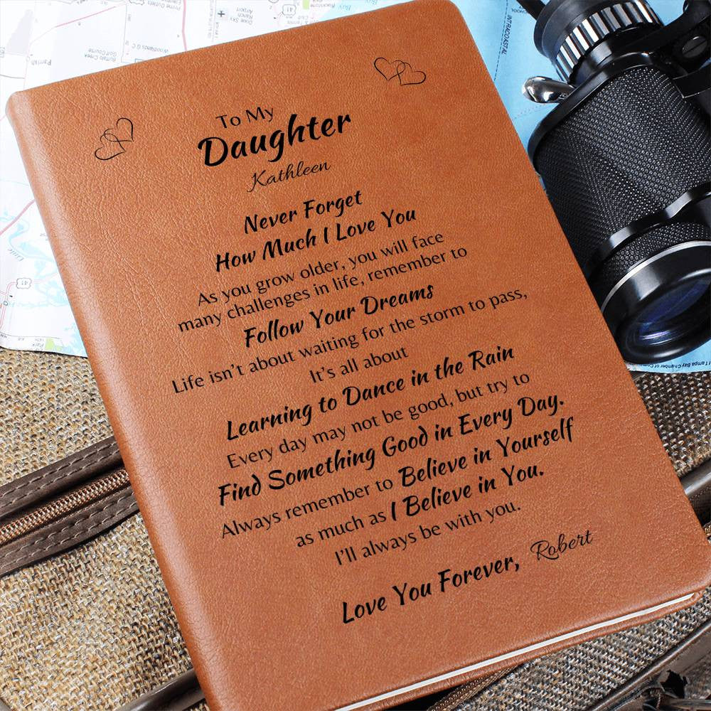 Personalized I Love Your Forever Journal - For Daughter