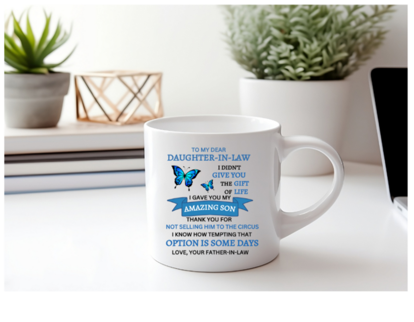 Daughter-In-Law White Mug