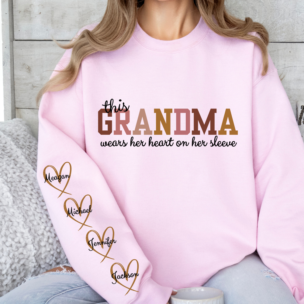Personalized Grandma Sweatshirt