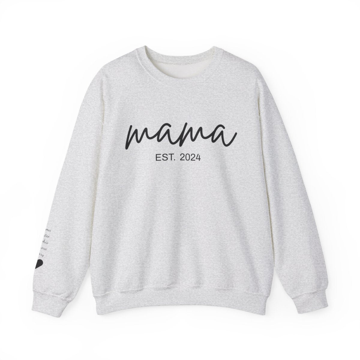 Personalized Mama Established Sweatshirt