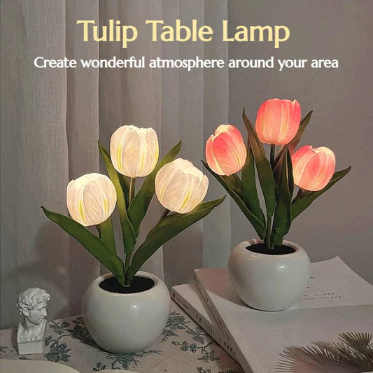 Eternal Glow Tulip Lamp