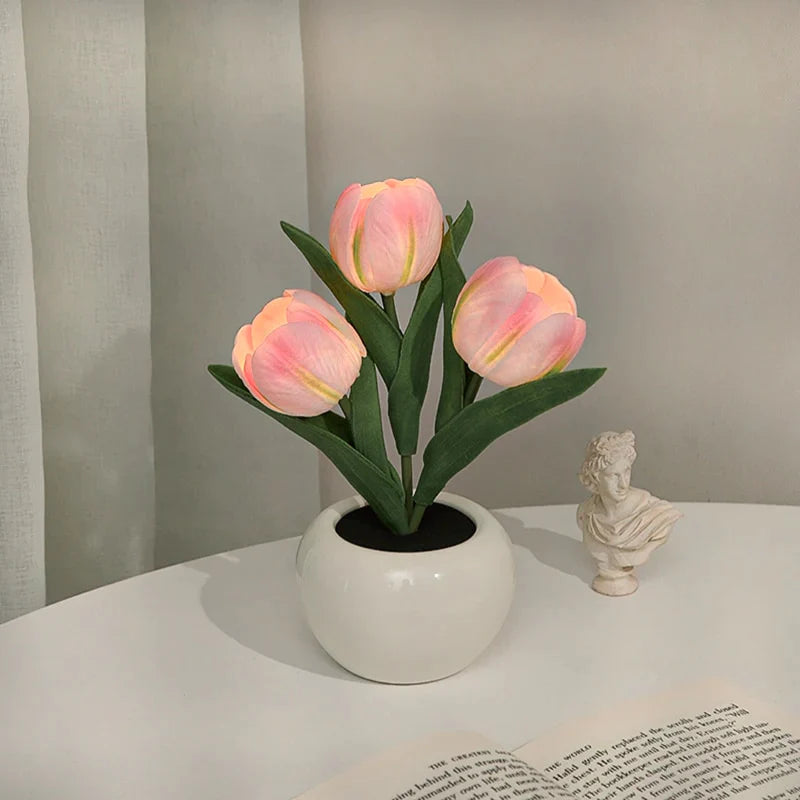 Eternal Glow Tulip Lamp